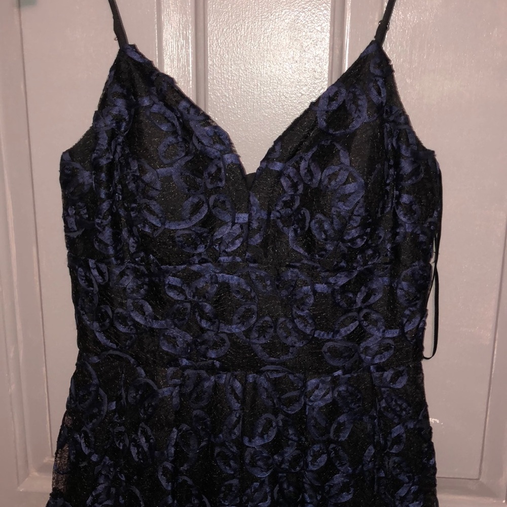 Navy blue formal dress